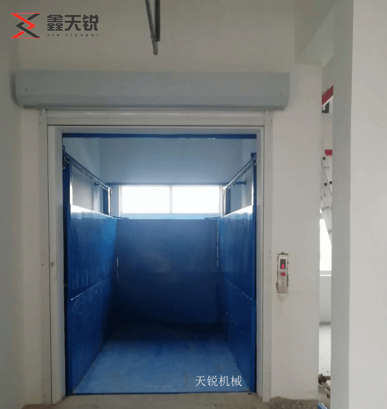 鹤岗上货专用导轨式升降货梯